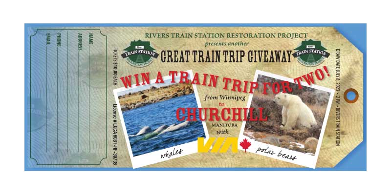 VIA Rail Trip Fundraiser 2023 VIA Rail Trip Fundraiser 2023